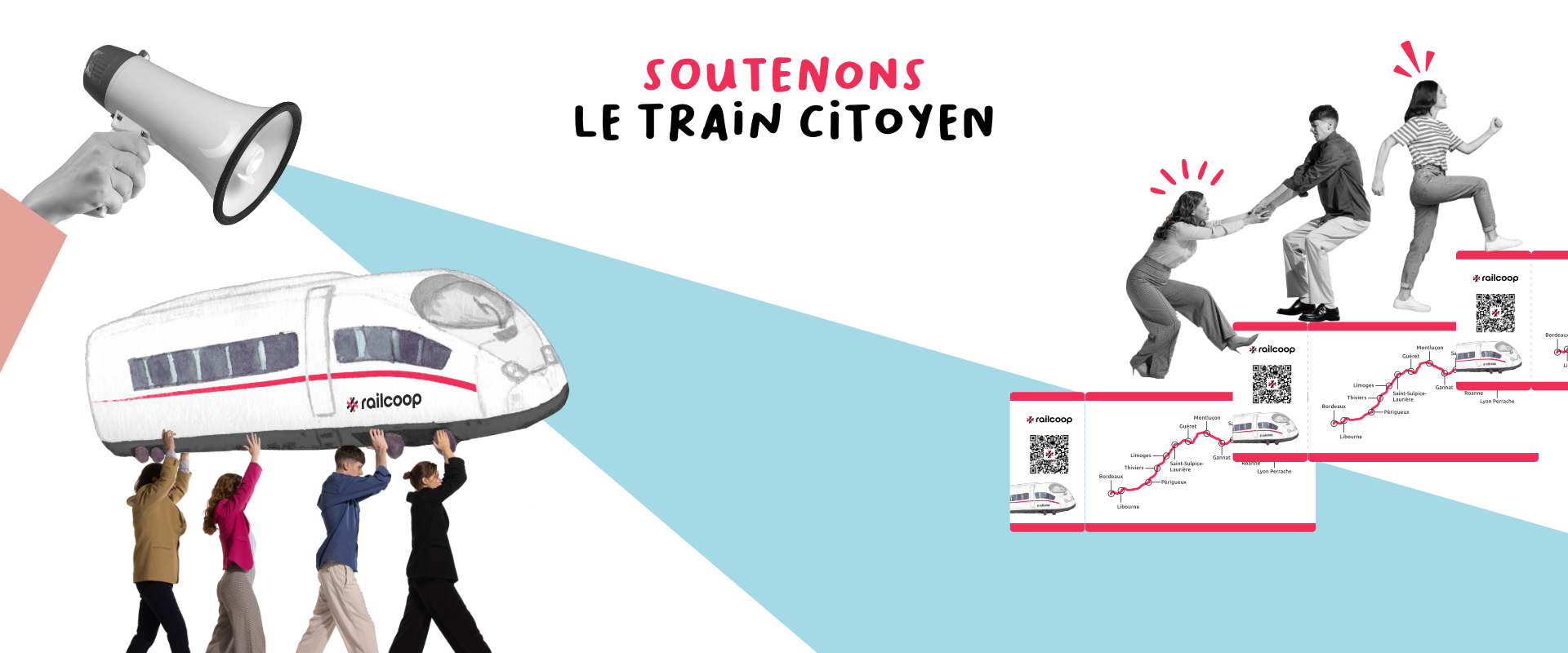 Soutenir un train citoyen et la ligne Lyon-Bordeaux